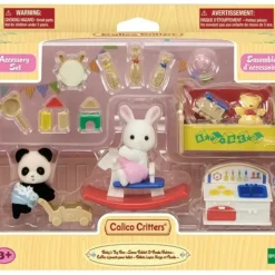 Outlet Epoch Everlasting Play Calico Critters Baby's Toy Box - Snow Rabbit & Panda!