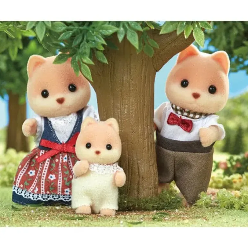Hot Epoch Everlasting Play Calico Critters Caramel Dog Family