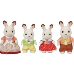Epoch Everlasting Play Calico Critters Chocolate Rabbit Family