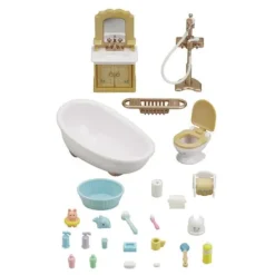 New Epoch Everlasting Play Calico Critters Country Bathroom Set