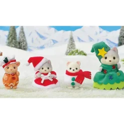 Hot Epoch Everlasting Play Calico Critters Happy Christmas Friends