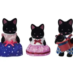 New Epoch Everlasting Play Calico Critters Midnight Cat Family