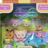 Hot Epoch Everlasting Play Calico Critters Nursery Friends - Pool Fun Trio