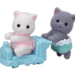 New Epoch Everlasting Play Calico Critters Persian Cat Twins