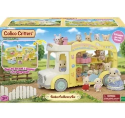 Sale Epoch Everlasting Play Calico Critters Rainbow Fun Nursery Bus