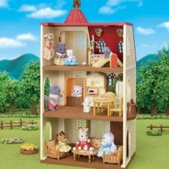 Clearance Epoch Everlasting Play Calico Critters Red Roof Tower Home
