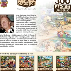 Discount MasterPieces Campside - Day at the Lake - 300 Piece Puzzle