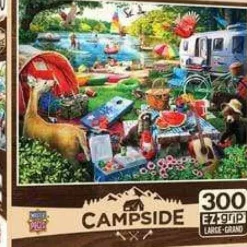 Outlet MasterPieces Campside - Little Rascals - 300 Piece EzGrip Puzzle