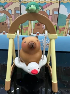 New BC Mini Capybara in a Swing Figurine Blind Box