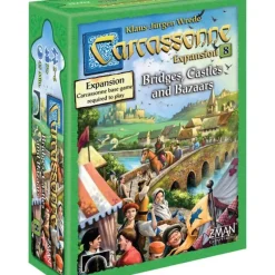 Discount Asmodee Carcassonne Expansion 8: Bridges, Castles and Bazaars