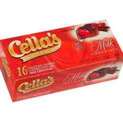 Sale Tootsie Cella's Milk Chocolate Covered Cherries 8 oz. Box