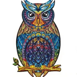 Discount Unidragon Charming Owl Wooden Puzzle