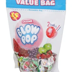 Online Charms Blow Pops Assorted Flavors 45 count bag 29.25 oz.