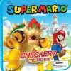 Outlet USAopoly CHECKERS & TIC TAC TOE: Super Mario