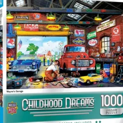 Best MasterPieces Childhood Dreams - Wayne's Garage - 1000 Piece Puzzle