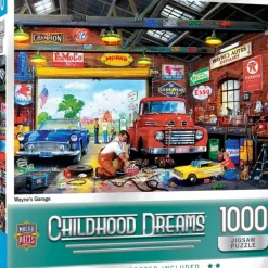 Best MasterPieces Childhood Dreams - Wayne's Garage - 1000 Piece Puzzle