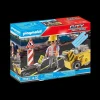 Discount Playmobil City Action - Construction Worker Gift Set