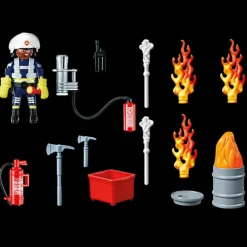 Online Playmobil City Action - Fire Rescue Gift Set