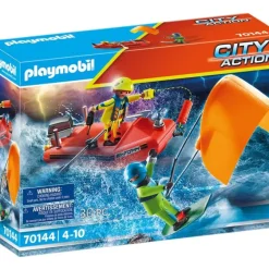 Best Playmobil City Action - Kitesurfer Rescue With Speedboat