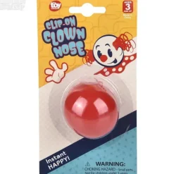 Clearance The Toy Network Clip-On Clown Nose