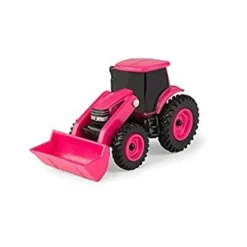 Outlet TOMY Collect 'N Play - 1:64 Case Ih Pink Tractor With Loader