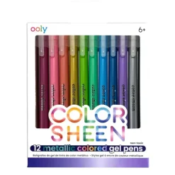 Ooly Color Sheen Metallic Markers - Set of 12