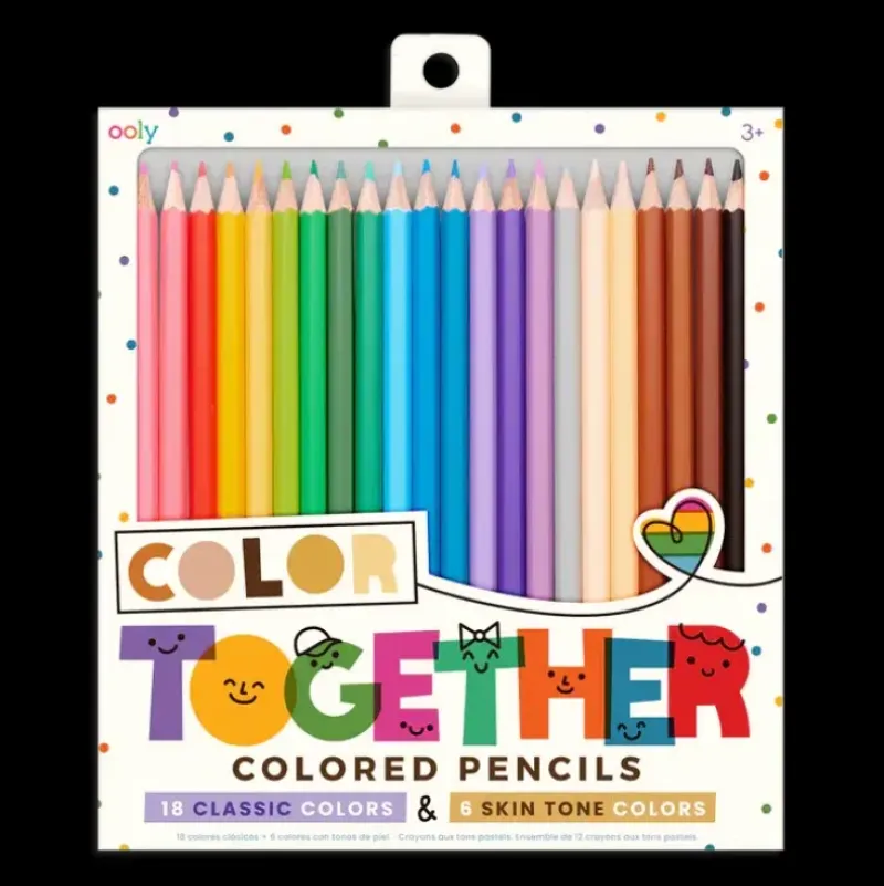 Hot Ooly Color Together Colored Pencils - Set of 24