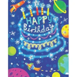 Peaceable Kingdom Constellation Cake Foil Card