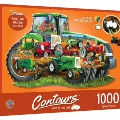 Sale MasterPieces Contours - Love of the Land - 1000 Piece Shaped Puzzle