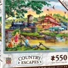 Online MasterPieces Country Escapes - Apple Express - 550 Piece Puzzle
