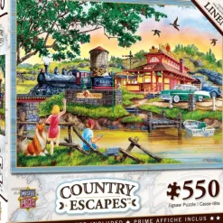 Online MasterPieces Country Escapes - Apple Express - 550 Piece Puzzle