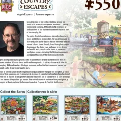 Online MasterPieces Country Escapes - Apple Express - 550 Piece Puzzle
