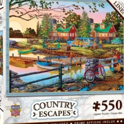 Hot MasterPieces Country Escapes - Away From It All - 550 Piece Puzzle