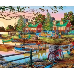 Hot MasterPieces Country Escapes - Away From It All - 550 Piece Puzzle