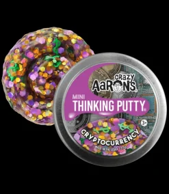 Crazy Aaron's 2" Mini Tin - Cryptocurrency
