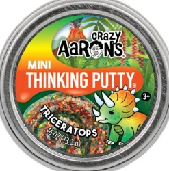 Crazy Aaron's 2" Mini Tin - Triceratops