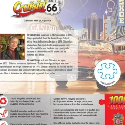 Clearance MasterPieces Cruisin‘ Route 66 - Gamblin Man - 1000 Piece Puzzle
