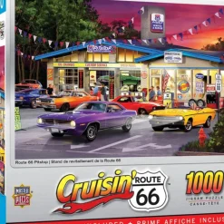 New MasterPieces Cruisin‘ Route 66 - Route 66 Pitstop - 1000 Piece Puzzle