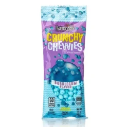 Hot Raindrops Crunchy Chewies - Bubblegum 1.4 oz Bag
