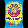 New Charms Cry Baby Sour Chews 7 oz. peg bag