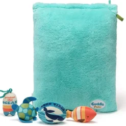 Clearance XYZ Toys Cuddle Pals - Peek 'N Pals Sun's Out Surf's Up