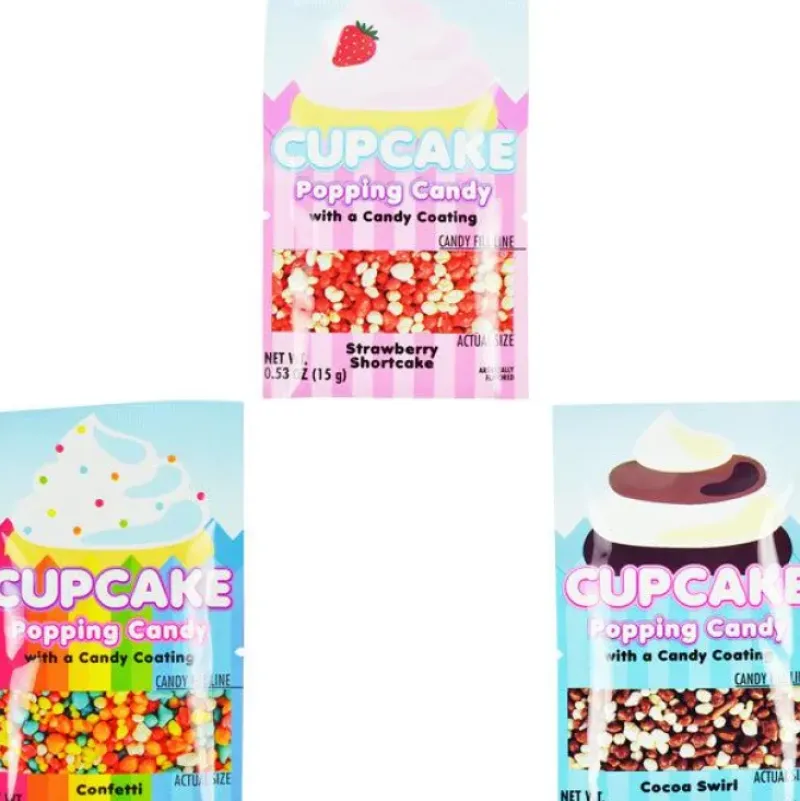 Hot Koko's Cupcake Coated Popping Candy