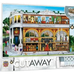 New MasterPieces Cutaways - Bank & Brew - 1000 Piece EZGrip Puzzle