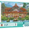 Online MasterPieces Cutaways - Camping Lodge - 1000 Piece EZGrip Puzzle