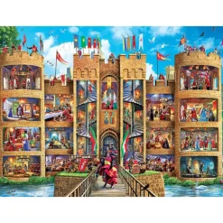 MasterPieces Cutaways - Medieval Castle - 1000 Piece EZGrip Puzzle