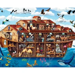 Discount MasterPieces Cutaways - Noah's Ark - 1000 Piece EZGrip Puzzle