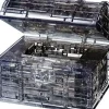 Clearance University Games 3D Crystal Puzzle - Black Treasure Chest
