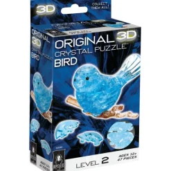 Discount University Games 3D Crystal Puzzle - Blue Bird