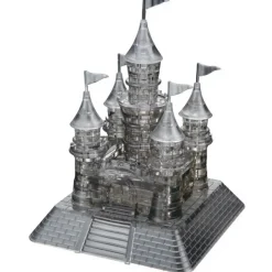 Clearance University Games 3D Crystal Puzzle Deluxe - Black Castle