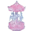 New University Games 3D Crystal Puzzle Deluxe - Pink Carousel